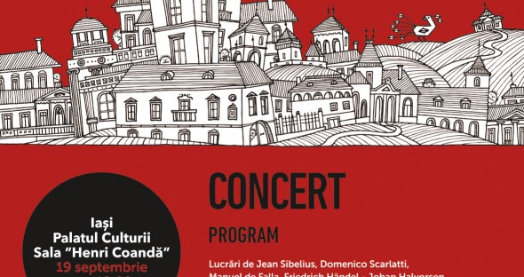 Afisul concertului